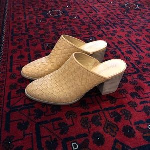 Madewell Harper woven mules